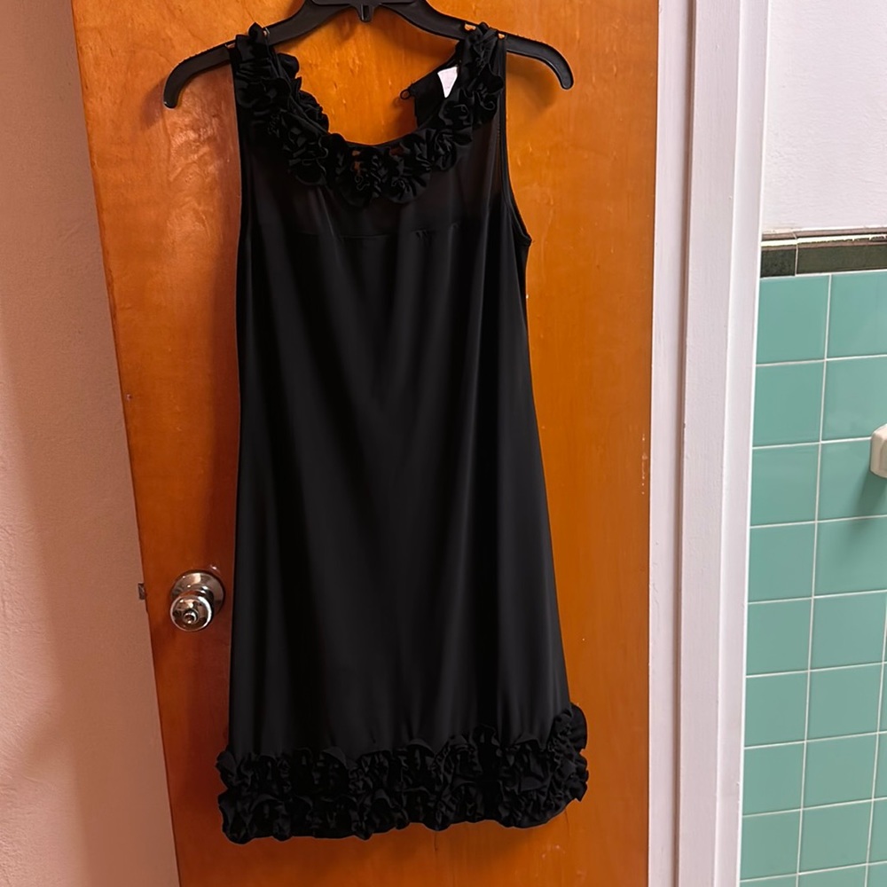 MSK black dress